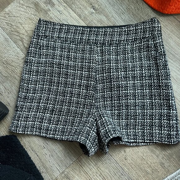 Lucca Couture tweed shorts size 4 - Picture 1 of 7